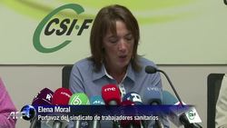 VOICED : Ebola: inquietud en el hospital espanol News Clip