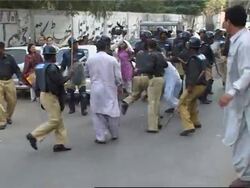 Journalists held after protesting against state of emergency News Clip