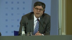 US and German finance chiefs downplay differences Instructional Video