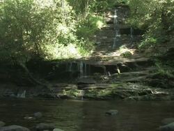 Lil waterfall 144 Stock Footage