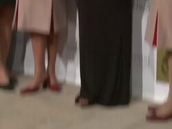 Moviegoers attend the 'Words and Pictures' Red Carpet at Madinat Jumeirah Stock Footage