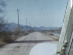 Rear View 1950's Stock Footage