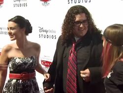 Sophia DiPaola, Matthew Timmons, Allyson Ashley Arm at the Disney/Pixar Celebrates the Launch of the World of Cars Online at Burbank CA. (Footage by WireImage Video/GettyImages) Stock Footage