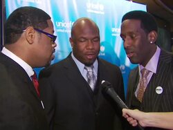 UNICEF and the Boston Celtics Team up for 'A Night for Haiti' Stock Footage