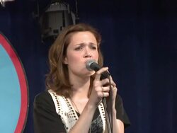 Mandy Moore In-Store Appearance In Celebration Of 'Amanda Leigh' CD Stock Footage