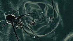 3d animation of bacteriums Stock Footage