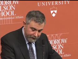 A Princeton University professor who faults the Bush Administration for the current financial meltdown has won the Nobel prize for economics. Paul Krugman, who is also a columnist for the New York Times, won the prize News Clip