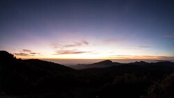 HD time-lapse The sunrise with cloud Stock Footage