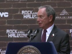 Rock and Roll Hall of Fame Makes A Special Announcement Stock Footage