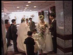 TAIWAN: TAICHUNG: WEDDING TAKES PLACE IN PUBLIC TOILET News Clip