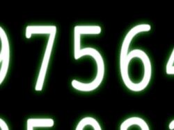 Random Numbers Stock Footage
