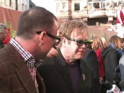 Gnomeo and Juliet 3D Premiere Stock Footage