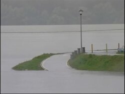 Latest pictures of flooding around Belgrade News Clip