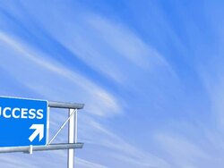 Flight to Success HD Stock Footage