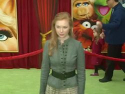 Molly Quinn at the The World Premiere of Walt Disney's 'The Muppets' at Hollywood CA. (Footage by WireImage Video/Getty Images Entertainment Video) Stock Footage