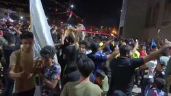 Celebrations as Shiite cleric Muqtada al-Sadr leads preliminary results Instructional Video