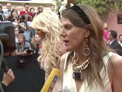 Anna Dello Russo at the Fashion For Relief Japan Fundraiser during the 64th Annual Cannes Film Festival at the Fashion for Relief: 64th Cannes Film Festival at Cannes . (Footage by WireImage Video/GettyImages) Stock Footage