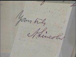 The National Archives on Thursday unveiled a handwritten note by Abraham Lincoln exhorting his generals to pursue Robert E. Lee's army after the battle of Gettysburg, a missed opportunity to end to the Civil War. News Clip