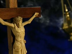 Christ cross, Real Time Stock Footage
