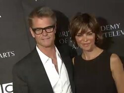 Harry Hamlin, Lisa Rinna at BAFTA LA TV Tea 2013 Presented By BBC America And Audi Stock Footage