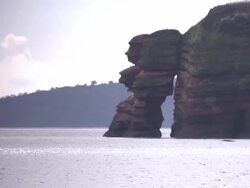 British Coastal scenes in Dawlish, Devon. News Clip