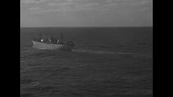 Crippled Liberty Ship SS Henry Ward Beecher is towed to Bermuda by SS Cecil N. Bean News Clip