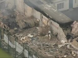 Ford Open Prison riot & fire Aftermath destruction News Clip