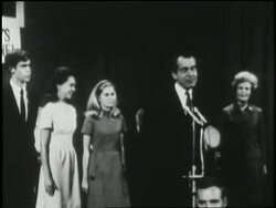 President Elect Richard Nixon jokingly compares winning his campaign and losing years before. News Clip