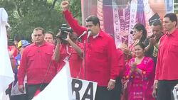 CLEAN : Maduro emphasizes strength of his response to any coup attempt News Clip