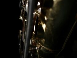 Saxophone Abstract Stock Footage
