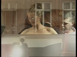 Supermodel Elle Macpherson gets naked in London department store window News Clip