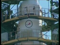 WRAP Malaysian cosmonaut and crew comment ahead of Soyuz launch ADDS file News Clip