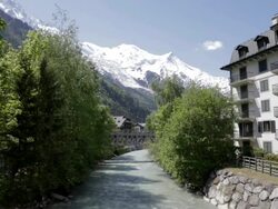 HD Video of Chamonix, France Stock Footage