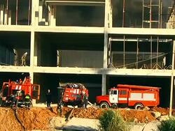 Firefighter in work Stock Footage