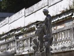 Rio de Janeiro - Cemetery of Saint John the Baptist Stock Footage