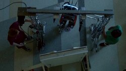 Researchers And Virginia Tech Students Prepare For DARPA Robotics Challenge Stock Footage