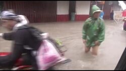 Typhoon Hagupit brings flooding to parts of central Philippines News Clip