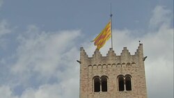 Civic centre of Ripoll, Spain News Clip