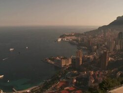 Principality of Monaco Stock Footage