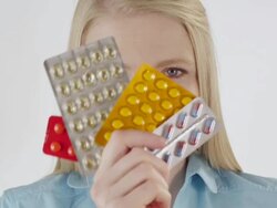 Take your medication Stock Footage