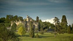 Rendcomb College, Cirencester, Gloucestershire, UK Stock Footage