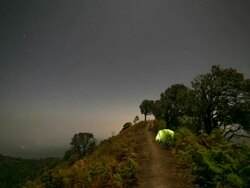 Night sky Timelapse Stock Footage