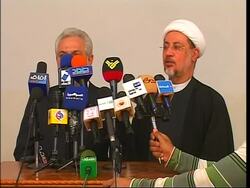 Negotiators on security agreement after meeting Al Sistani News Clip