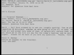 Republican support for US attorney general erodes in furore over prosec firings News Clip