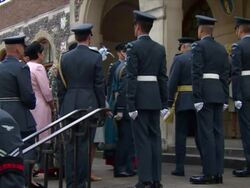 Prince Charles and Camilla Duchess of Cornwall joined veterans at a service of thanksgiving at London's Westminster Abbey. News Clip