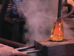 Glass factory (HD) Stock Footage