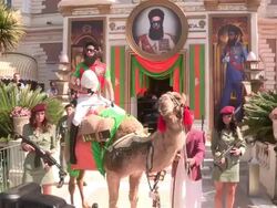 The Dictator Press Stunt: 65th Cannes Film Festival Stock Footage