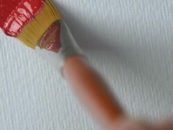 Paintbrush, Close-up Stock Footage