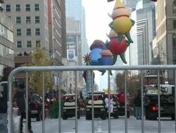 Macy's Thanksgiving Day Parade Stock Footage