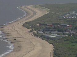Hemsby Coastal Defences - Aerials News Clip